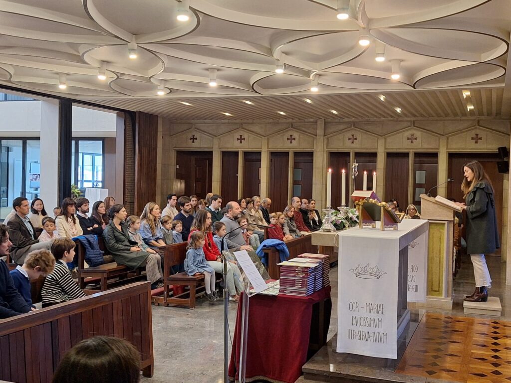 adolescencia y vida cristiana. Misa en familia
