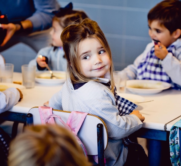 El menú de infantil de Gaztelueta