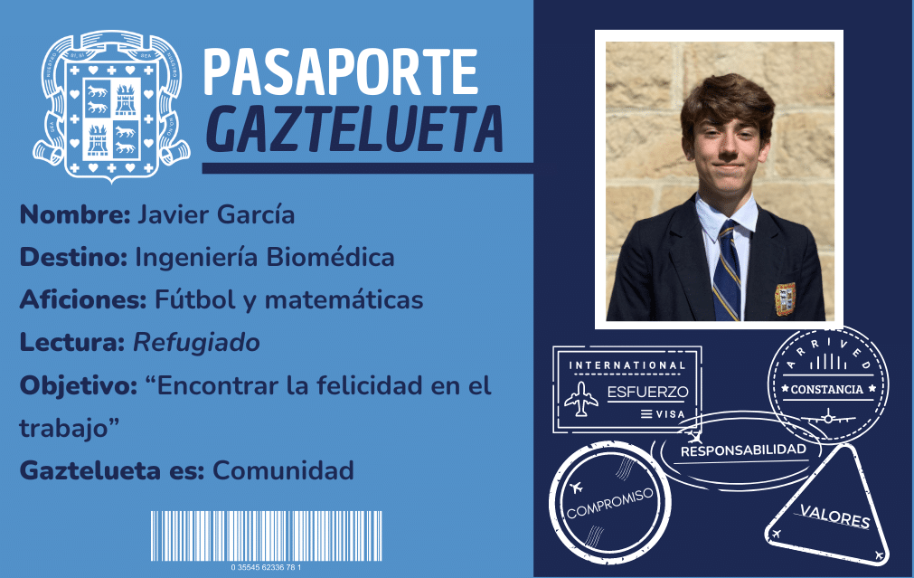 JAVIER GARCIA PASAPORTE GAZTELUETA