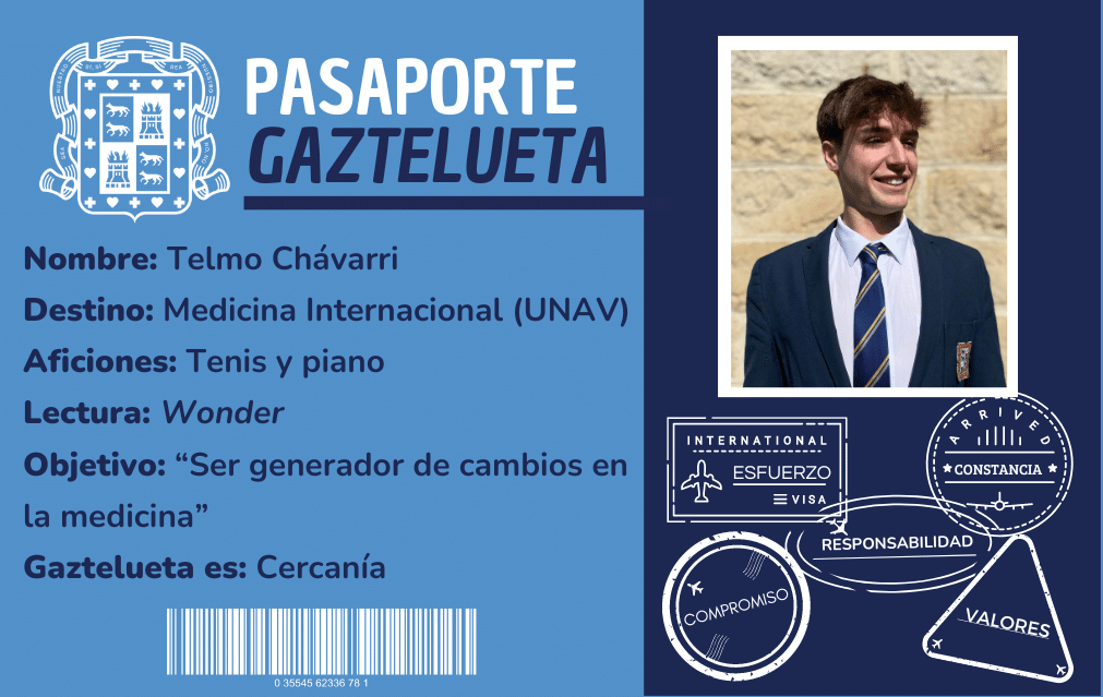 TELMO CHAVARRI PASAPORTE GAZTELUETA