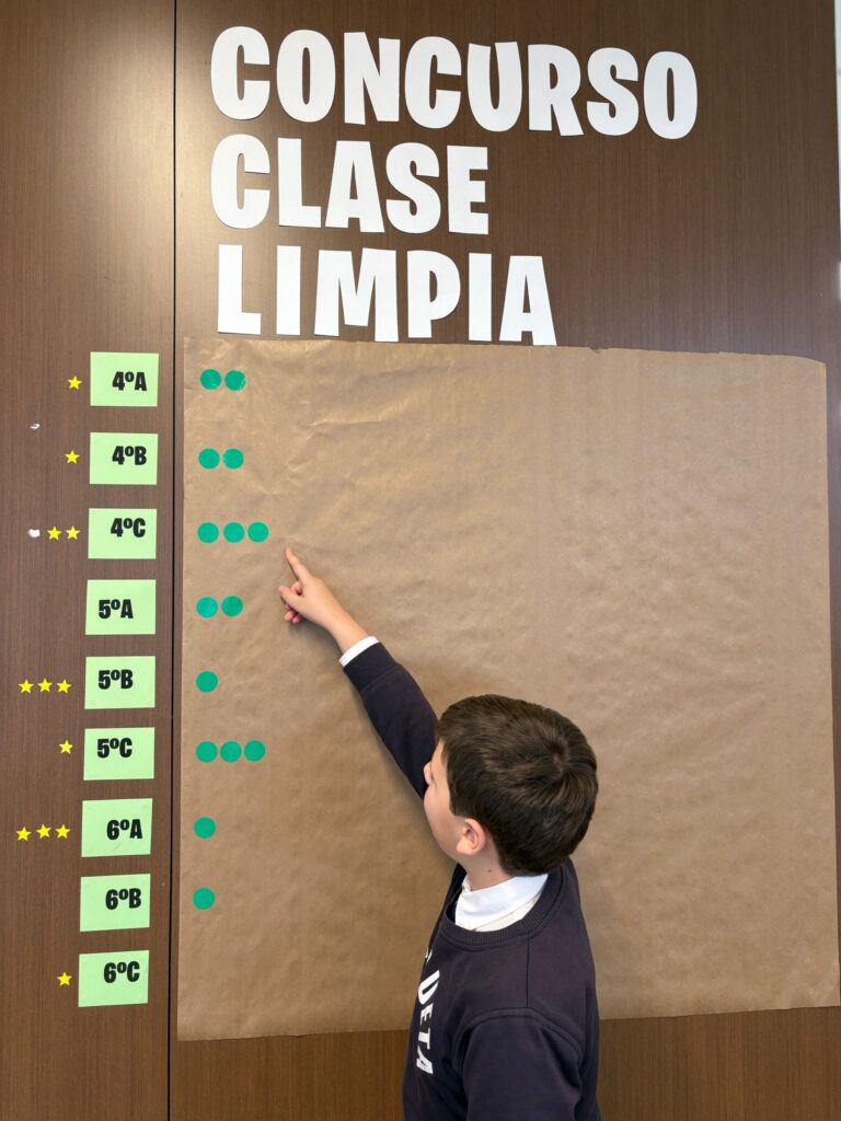 Educar el orden: entrega de premio del Proyecto Clase Limpia 1 Clase limpia Gaztelueta 1