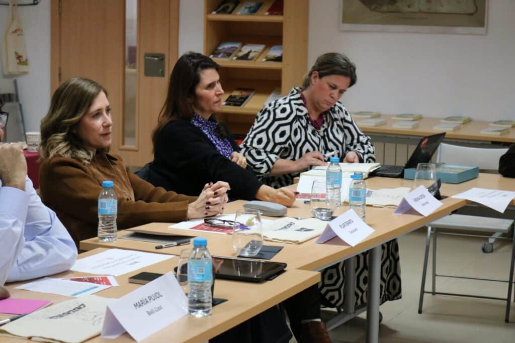 Encuentro de directivos de Infantil en Fuenllana y Orvalle 2 Gaztelueta directivos de infantil Pilar Esparta